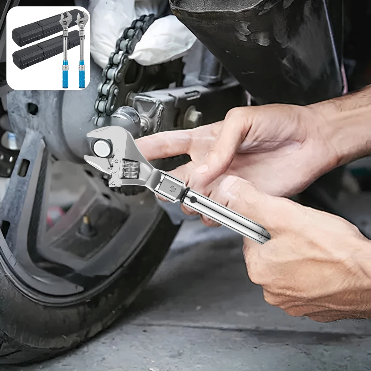 Digital adjustable torque wren - Interchangeable Head Torque Wrench Open review and price