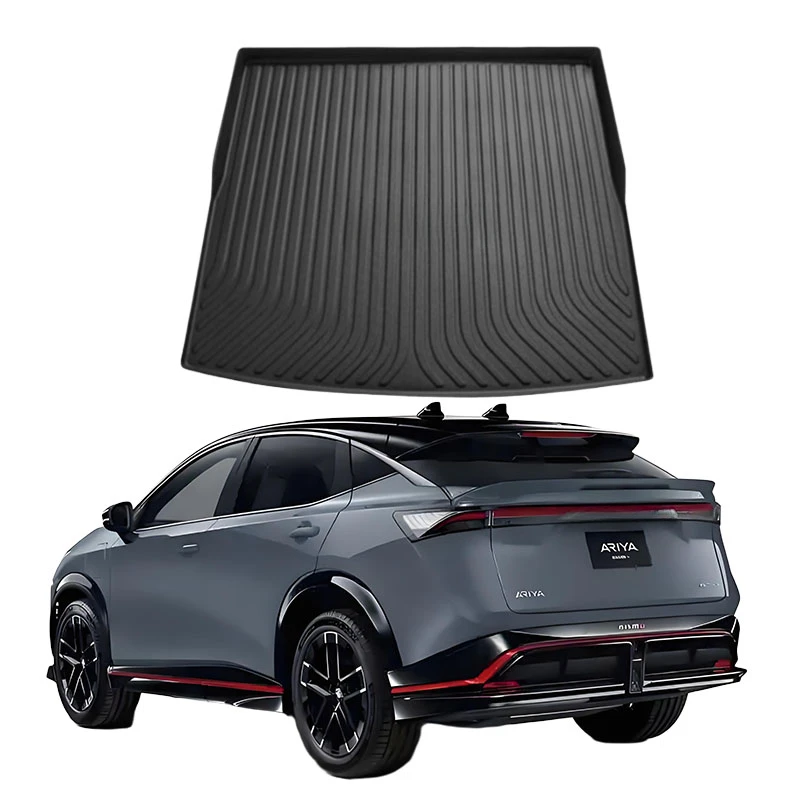 Upgrade TPE Car Rear Trunk Mats Storage Pads Cargo Tray Dustproof Waterproof Protecion Cushion For Nissan ARIYA 2020-2025