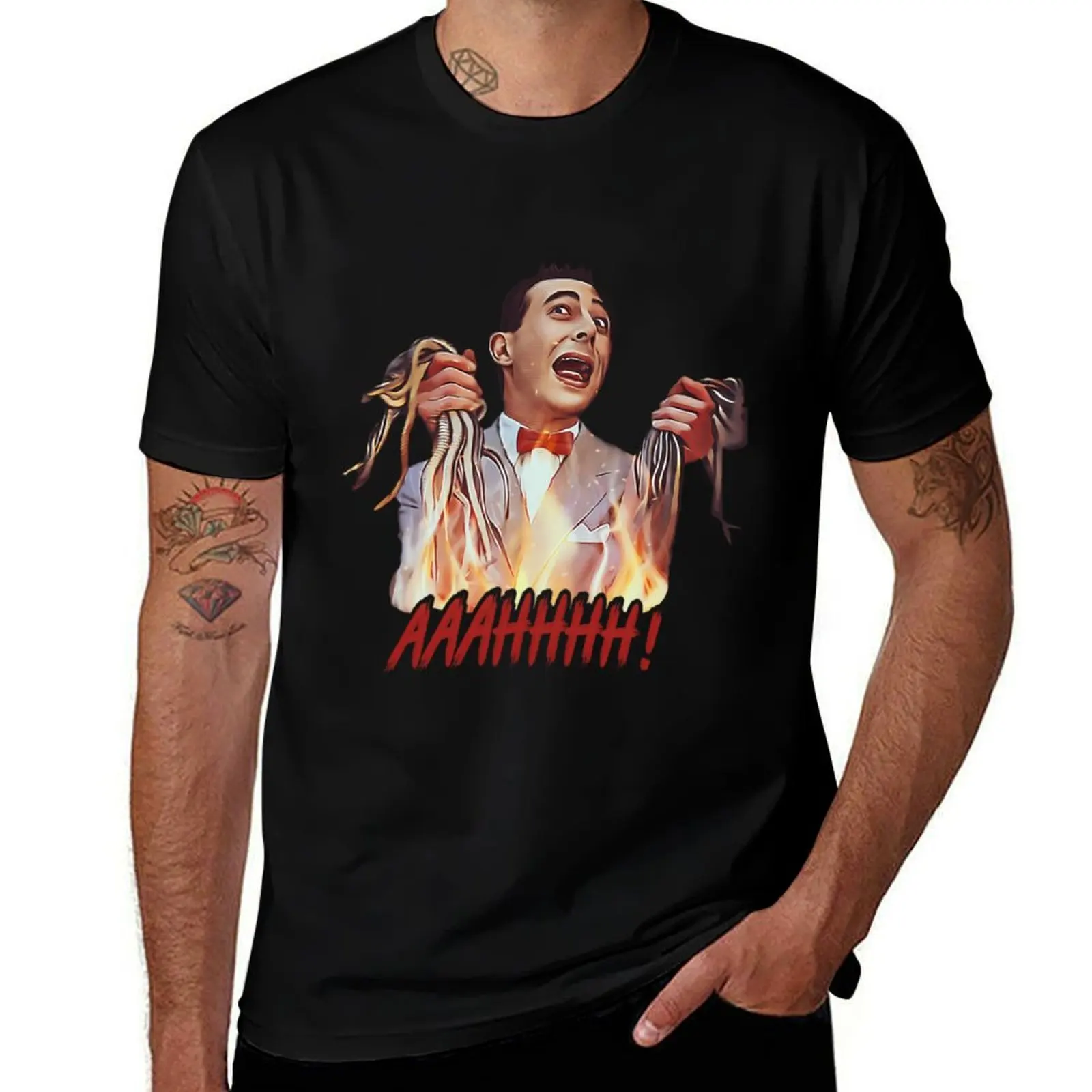 

Peewee Herman - Peewee Snake Rescue T-Shirt Big and Tall Loose Fit T-Shirt