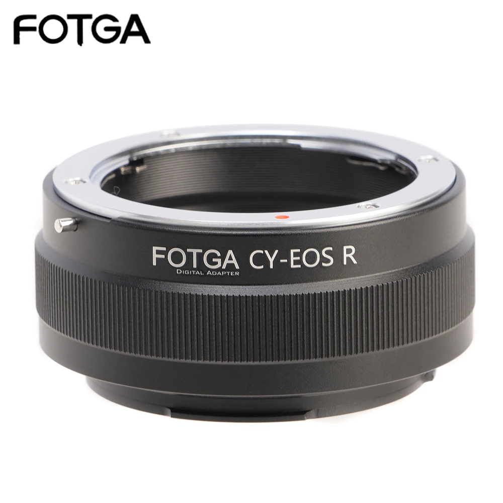 

FOTGA Lens Adapter Ring for Canon R RP R5 R6 RF Mount Camera to Contax Yachica CY/YC Mount Lens