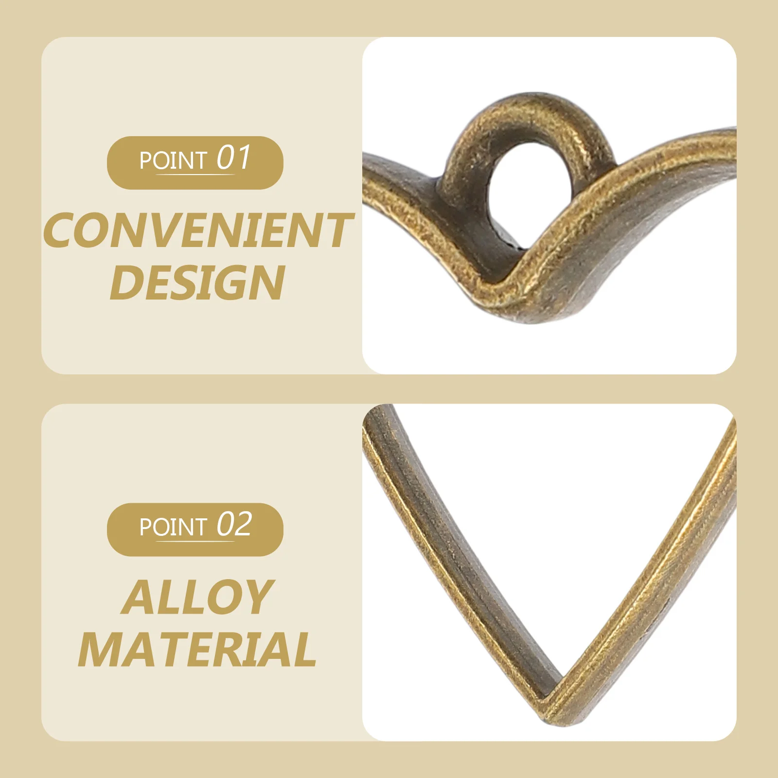 

50Pcs Resin Jewelry Bezel Bases Open Pendant Charms for DIY Necklace Bracelet Handmade Jewelry Crafting Supplies