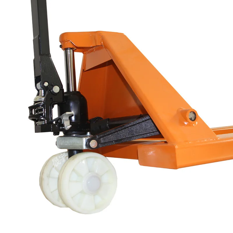 Manual hydraulic handling truck stiffener 2T ground ox stack height 5T loading and unloading forklift