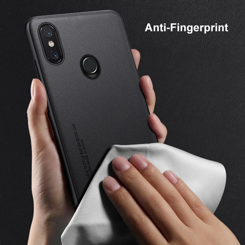 Luxury PU Leather Case For Xiaomi Mi 8 Back Cover Matte Silicone Shockproof Full Protection Phone Case For Xiaomi 8 Mi8 Xiaomi8