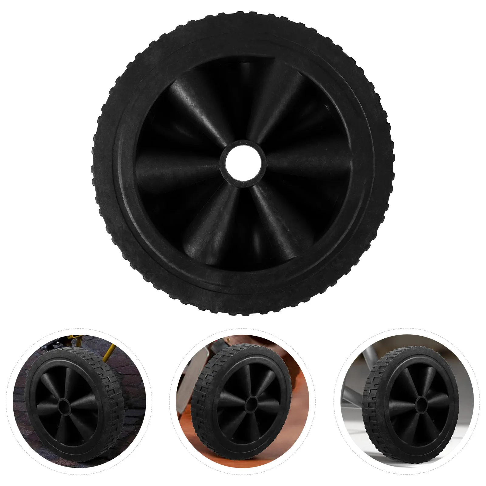 

2 Pcs Cart Wheel Gas Caster Wheels Bbq Grill Casters Replacement Beach Lawnmower niture Adjustable