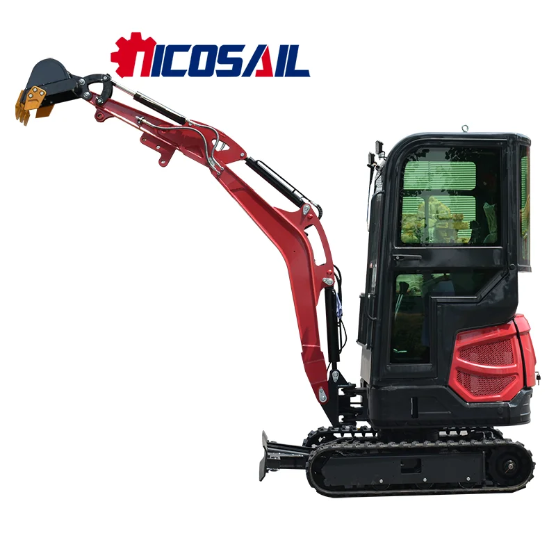 

1.8-Ton Tailless Hydraulic Excavator Crusher Customized Low Price Excavator for Diverse Applications