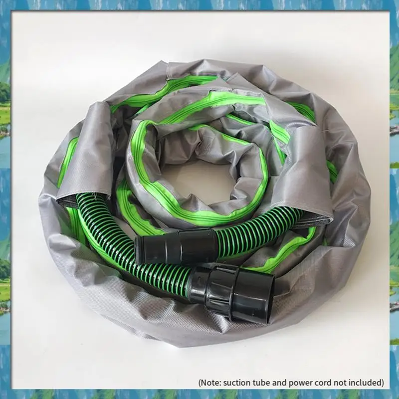 AB07 cubierta de tela para manguera de vacío, cubierta protectora para manguera de vacío, funda protectora para tubo de vacío, Forfestool, tubo de vacío protector Co