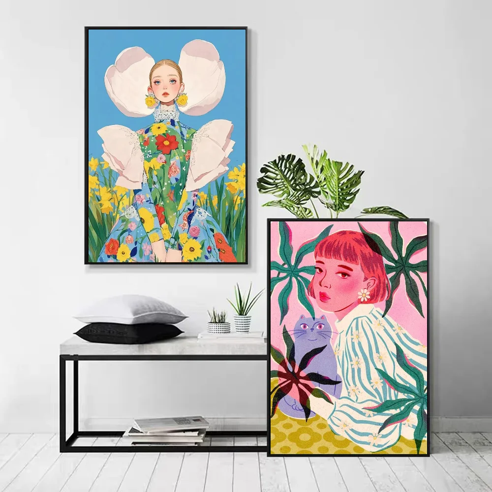 1pc Matisse Gallery Poster Self-adhesive Art Waterproof Paper Sticker Coffee House Bar Room Wall Decor