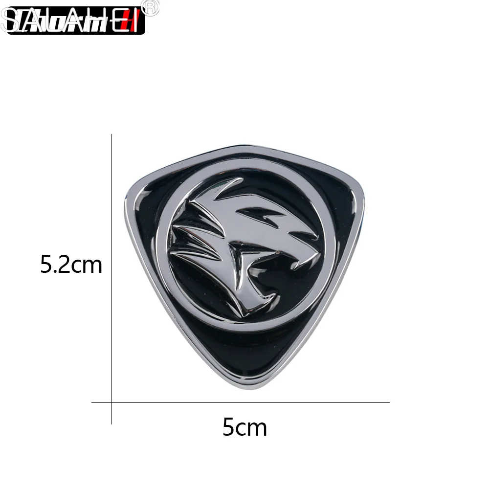 New Car Front Grill Zinc Alloy Badge Emblem For Proton Car Badge 5.2*5cm Noble Style Simple Auto Body Logo Stickers Accessories