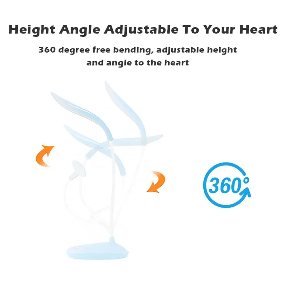 

Portable LED Reading Lamp Touch Control USB Charging Desk Lamp Eye Protection 3 Color Stepless Dimming Night Light School Prize