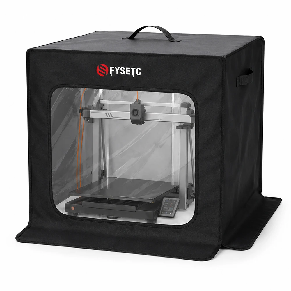 Osłona przeciwpyłowa FYSETC do Anycubic Kobra 3 Max, oszczędzająca miejsce konstrukcja i pyłoszczelna osłona przeciwpyłowa do części drukarki 3D Kobra 3 Max. — zdjęcie produktu 3