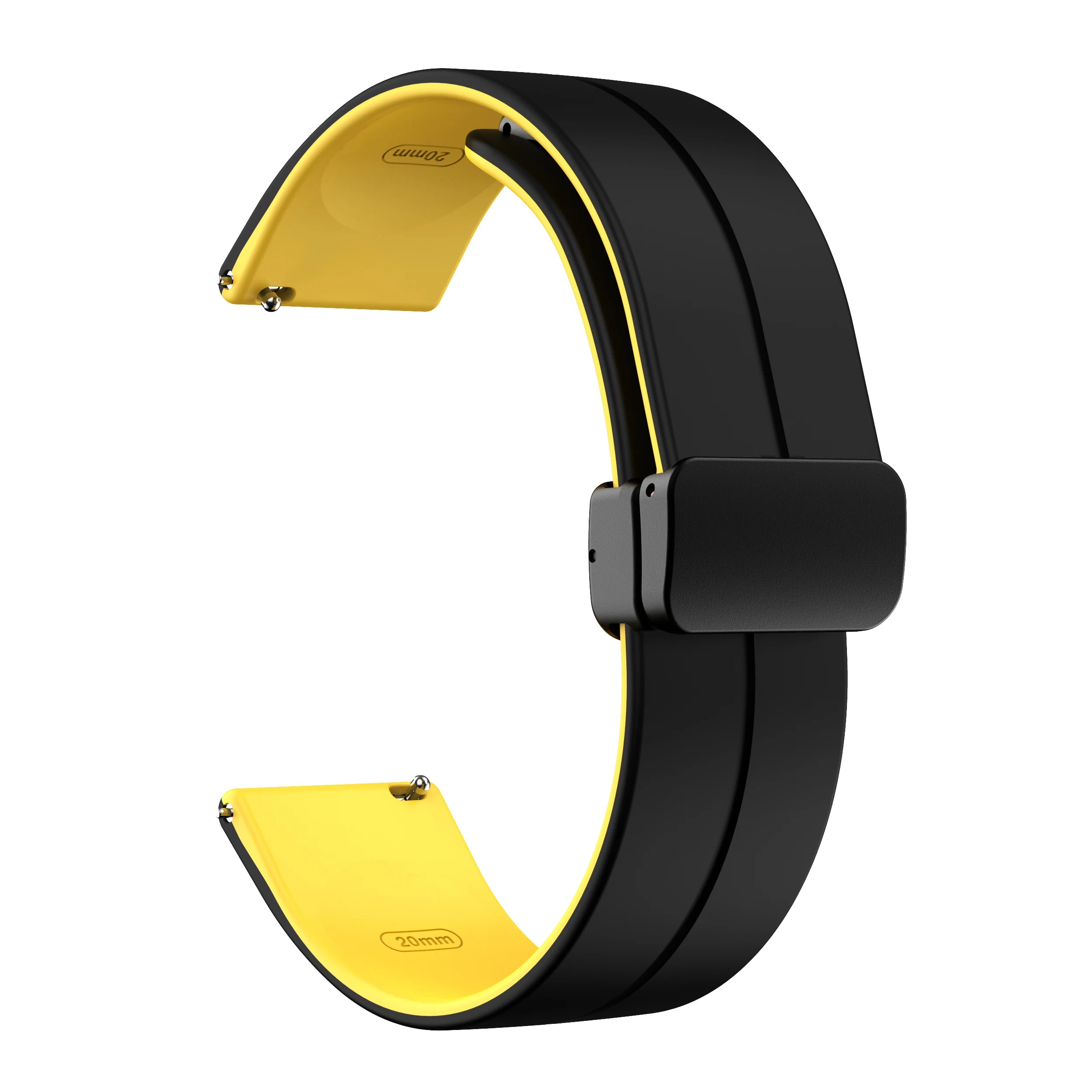 Magnetic Buckle correa For HONOR Watch GS 3 / GS Pro Silicone Watchband Strap For HONOR Magic Watch 2 46mm Wristband Bracelet
