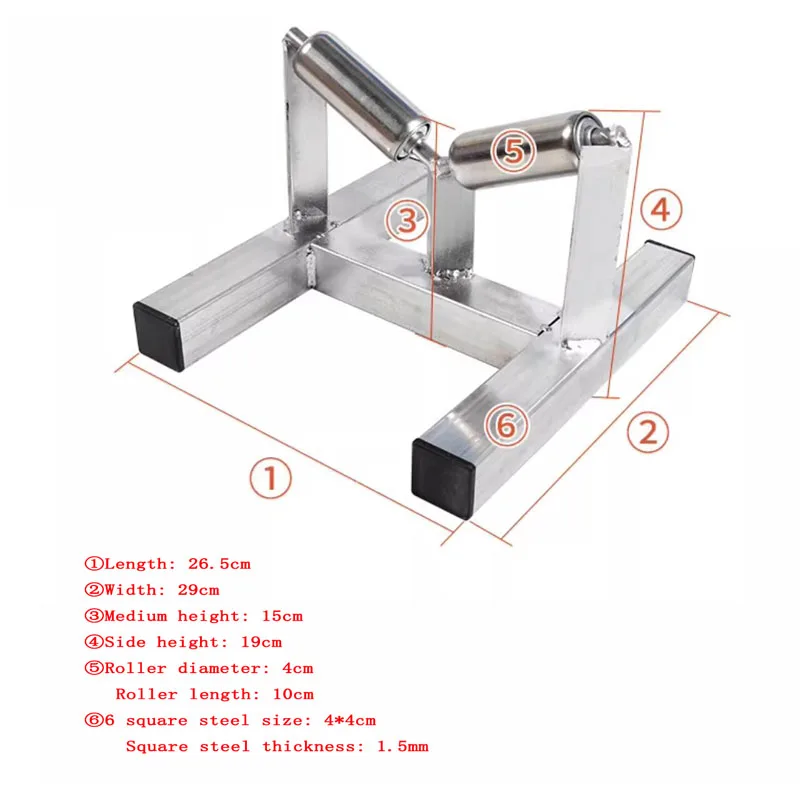 Soporte Deslizante con Rodillos para Soldadura de Tubos PE 50-315mm, Herramienta Auxiliar para Obras de Ingeniería