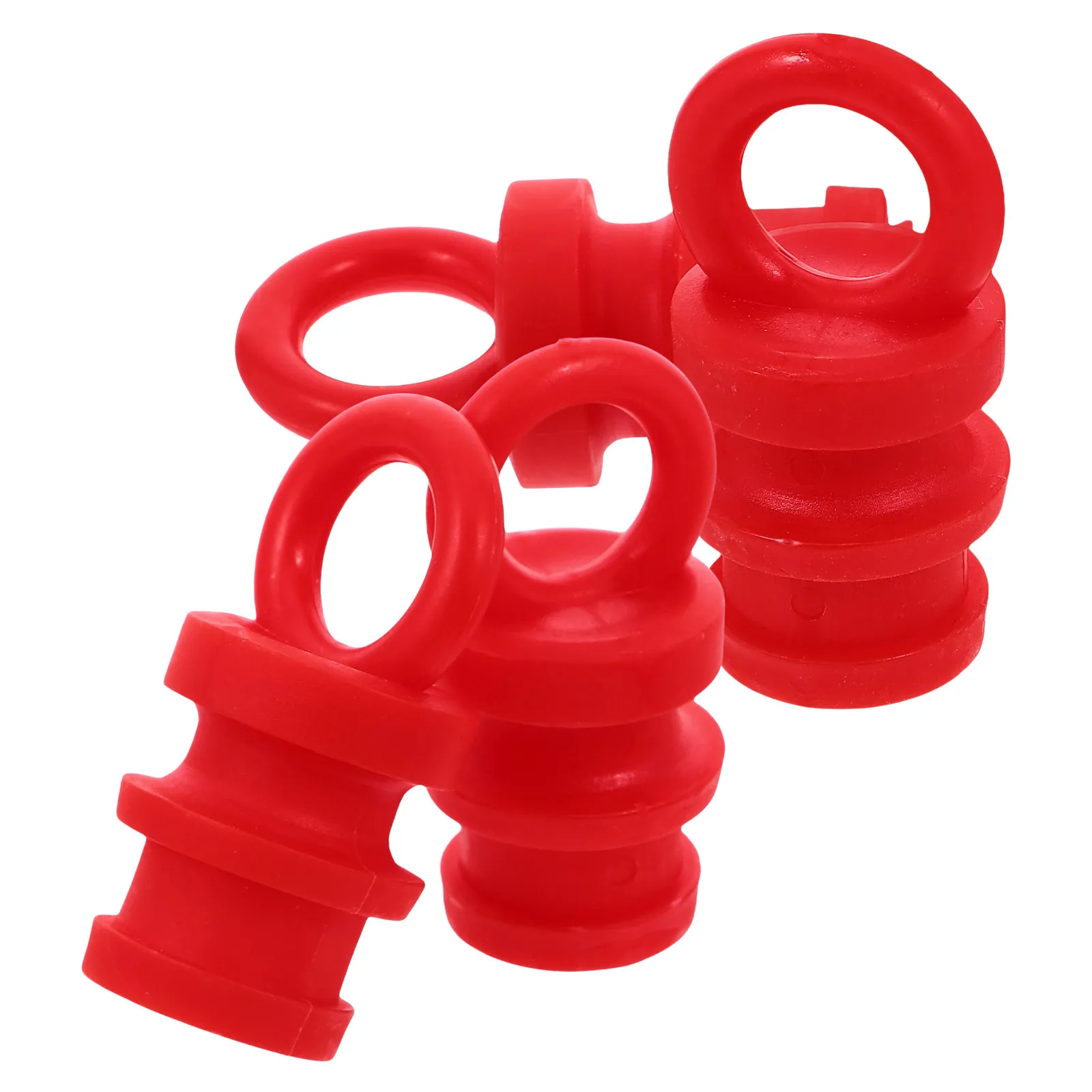 

4Pcs Safety Cone Warning Column Caps External Post Caps Replacement Warning Parts Traffic Safety Accessories Outdoor Post Covers