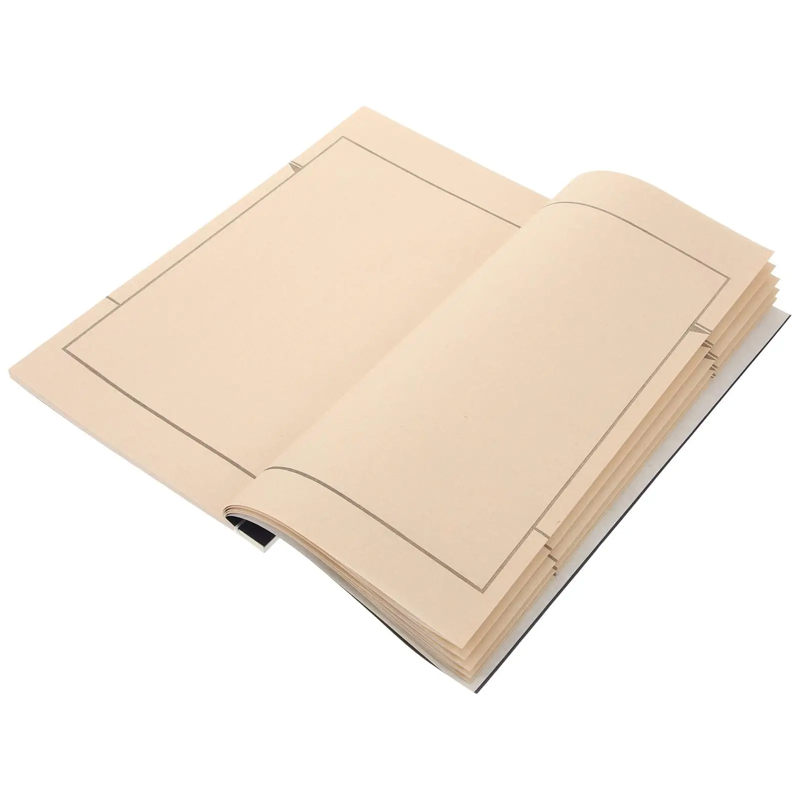 

Family Tree Manuscript Handwriting Paper 100pcs Vintage Rice Calligraphy Supplies Lightweight Portable Notebook