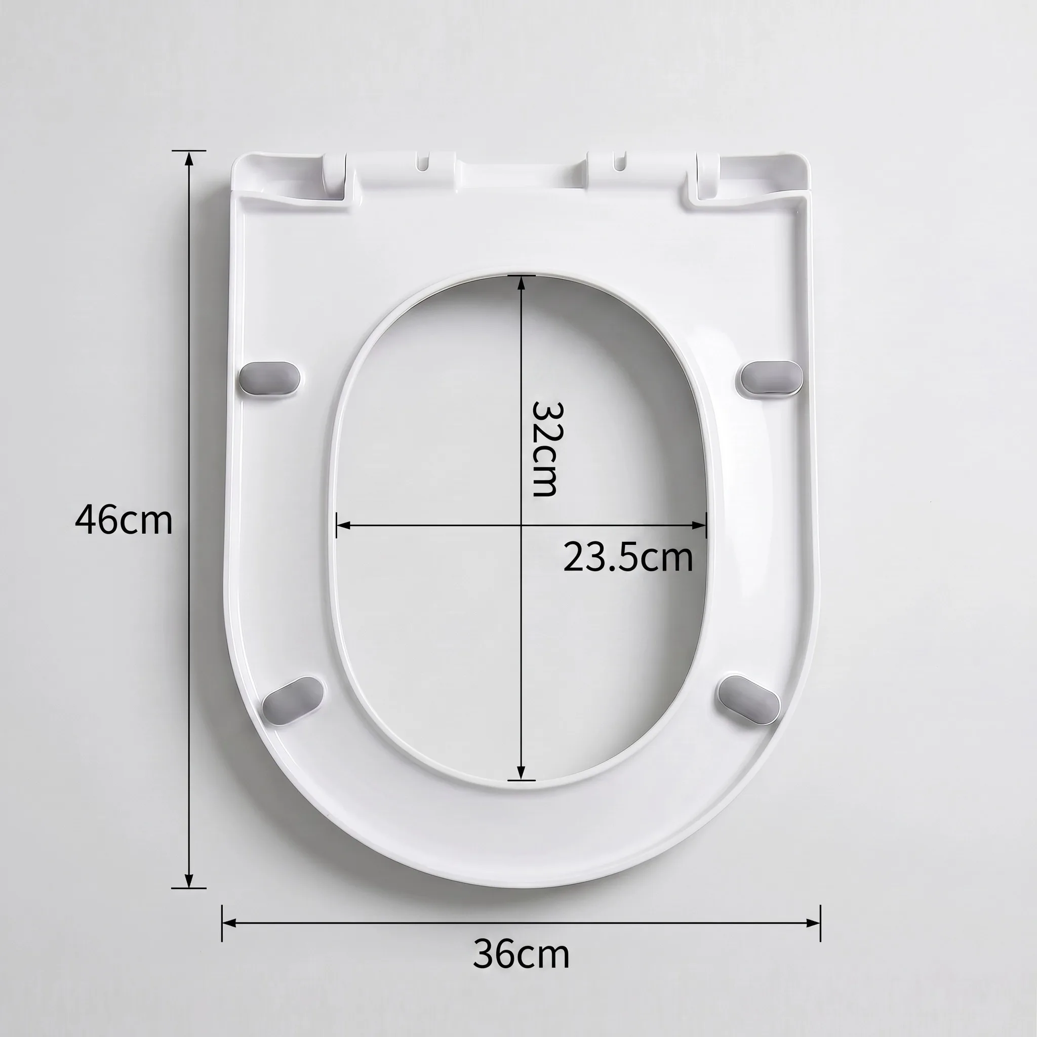 Soft Toilet Seat U-shape Slow Close Automatic Easy to Clean High Quality White One Click Disassembly Toilet Lid WC Accessories