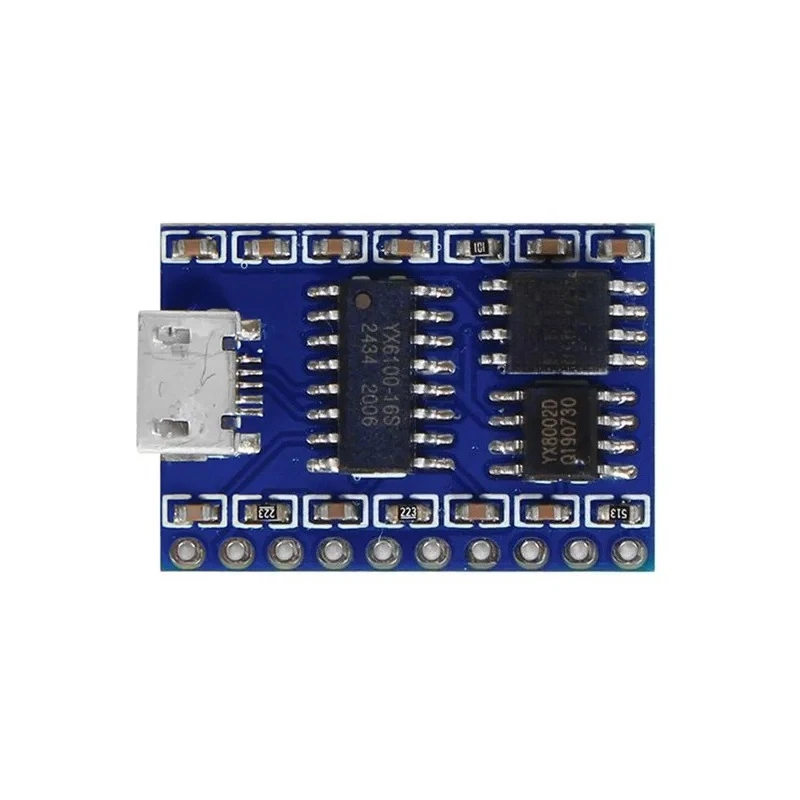 5PCS Mini UART Serial MP3 Module Built-in Flash & 3W Amplifier Audio Play Board