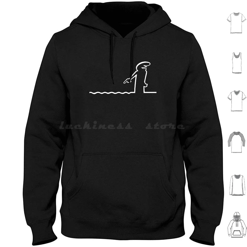 La Hoodies Long Sleeve La Linus Linjen Linus Linjalla Badum Badum Balum Balum Streken Stregen Lineman La