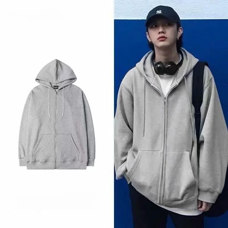 

Men's Fce Lined Hoodie Zipper Warm Casual Jaet Spring Autumn Winter Large Size Polyester Spandex Blend Outerwear