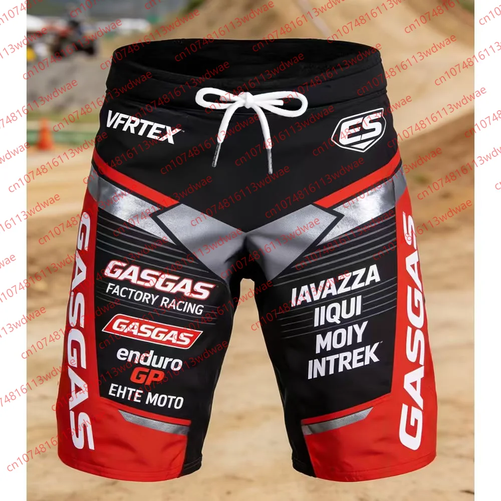 GASGAS Factory Racing Enduro GP MX Shorts VFRTEX ES Schnelltrocknende, atmungsaktive Offroad-Shorts mit Kordelzug für Enduro-Fahrer und Dirt-Bikes