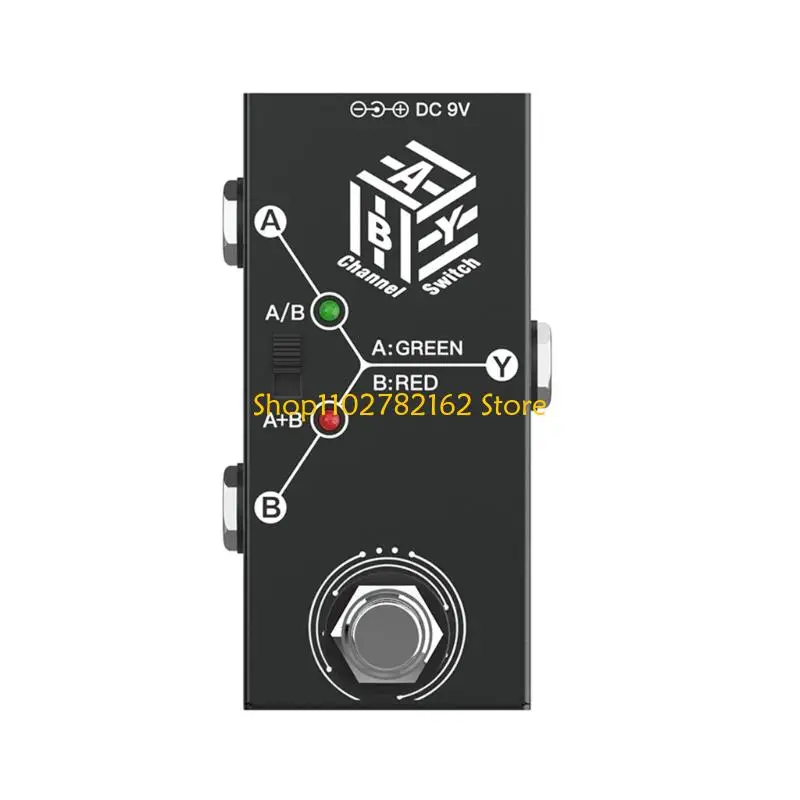 

547B Guitar Pedal Selector Channel Pedal for Guitar Mini Size True Bypass