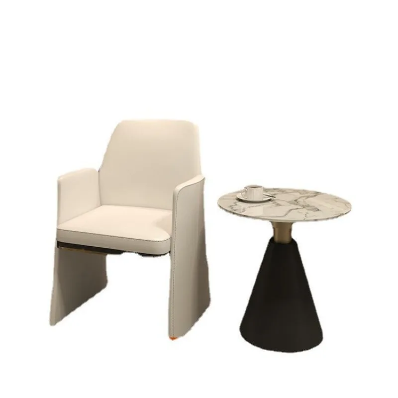 Nordic light luxury hotel lobby business office conference chair model room chair