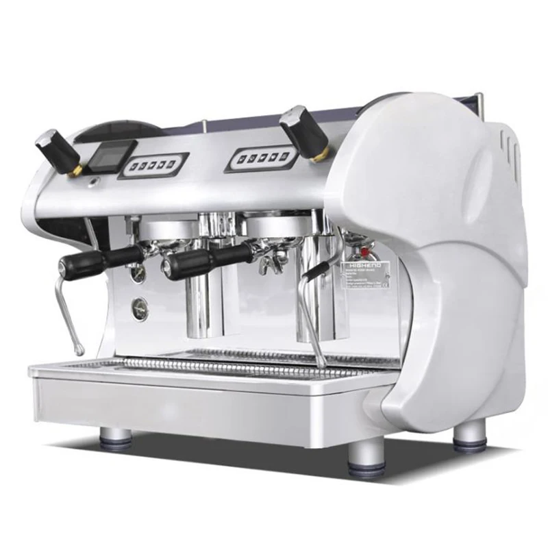 Semi-automatic Coffee Machine Double-head Italian Coffee Maker High-pressure Milk Foam Espresso Commercial Coffee Equipment