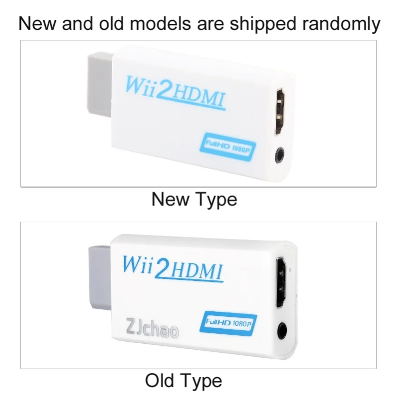 لـ Wii إلى HDMI 720P/1080P محول ترقية 3.5 ملم مخرج الصوت والفيديو
