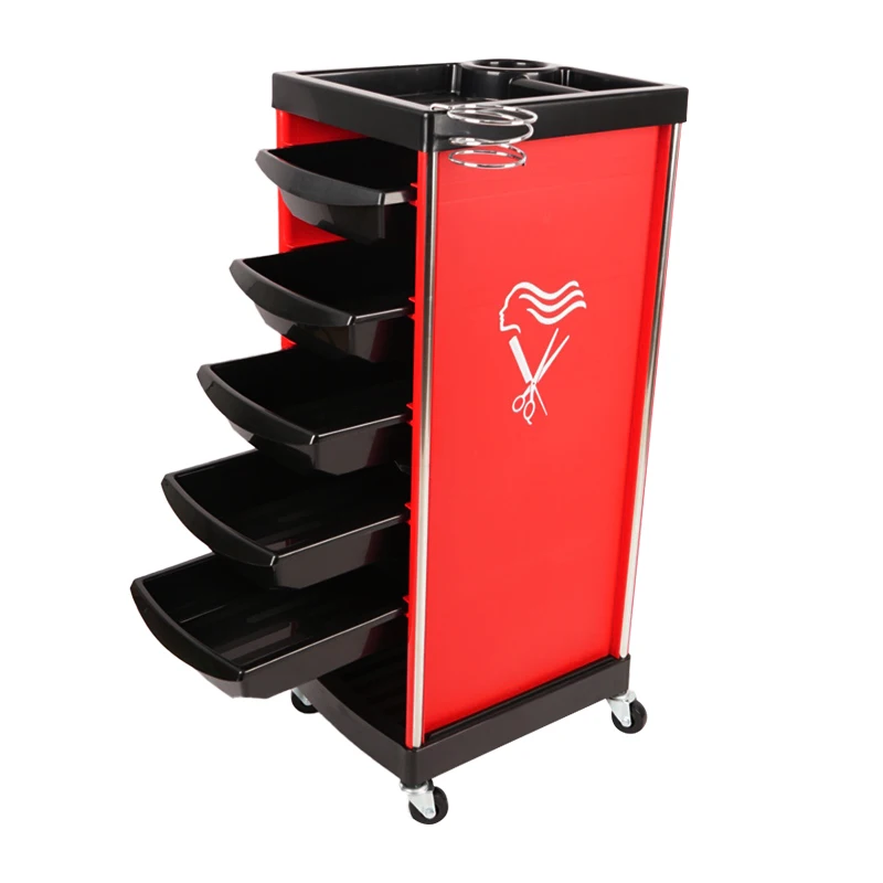 Salon Furniture Moving Cart Auxiliary Car With Wheels Aesthetic Cosmetic Barber Esthetician Carrello Parrucchiere Multi-purpose