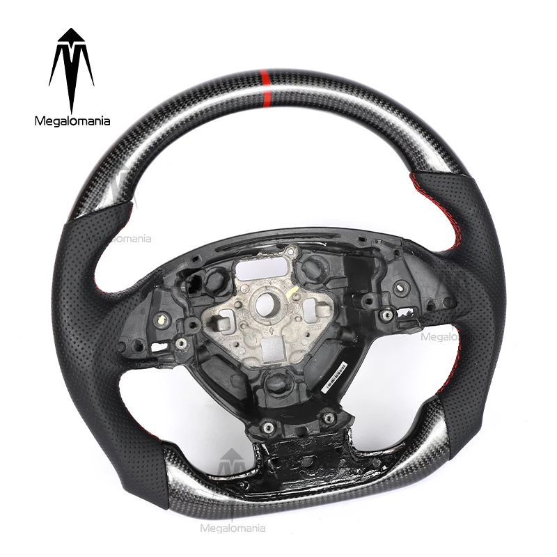 Carbon fiber leather car steering wheel suitable for Chevrolet Camaro SS 2016-2020 C5 C6 C7 c8 ZR1 ZL1 Z06 old and new models