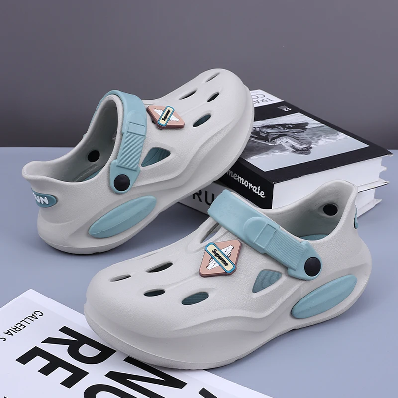 

Women's Men's Summer New Flip Flops Lightweight Breathable Beach Slippers Non-Slip Mule Casual Garden Clog Shoes Platform Style