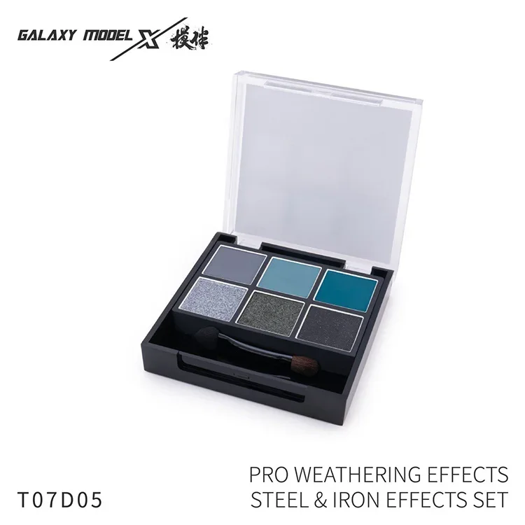 Galaxy T07D01-T07D06 6 Farben Weathering Master Pastellpulver-Set für Gunpla Militärmodell Figuren Diorama Realistische Effekte DIY – Detail 14