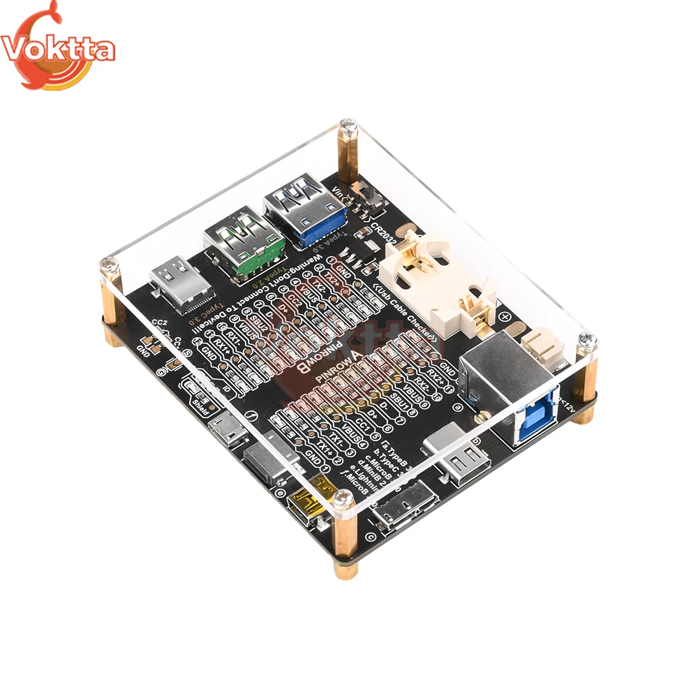 USB Cable Data Line Detection Board Cable Checker USB Cable Tester Short Circuit On-Off Switching For Type-C Test Board Tools