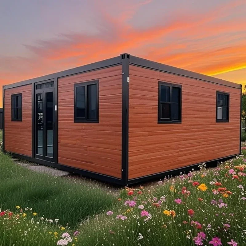 Casa Contenedor de 20 pies en Australia, Casa Pequeña Prefabricada, Cabaña Expandible, Casas Prefabricadas, Villa Contenedor, Precio de Casa Contenedor