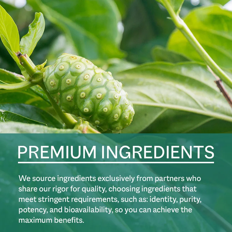 Noni Fruit - Supports Immunity, Skin Health, Energy, Endurance, Non-GMO