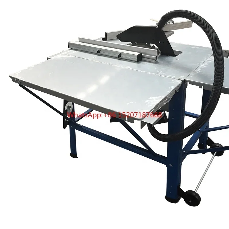 

Woodworking table top saw removable sliding panel saw with extended table