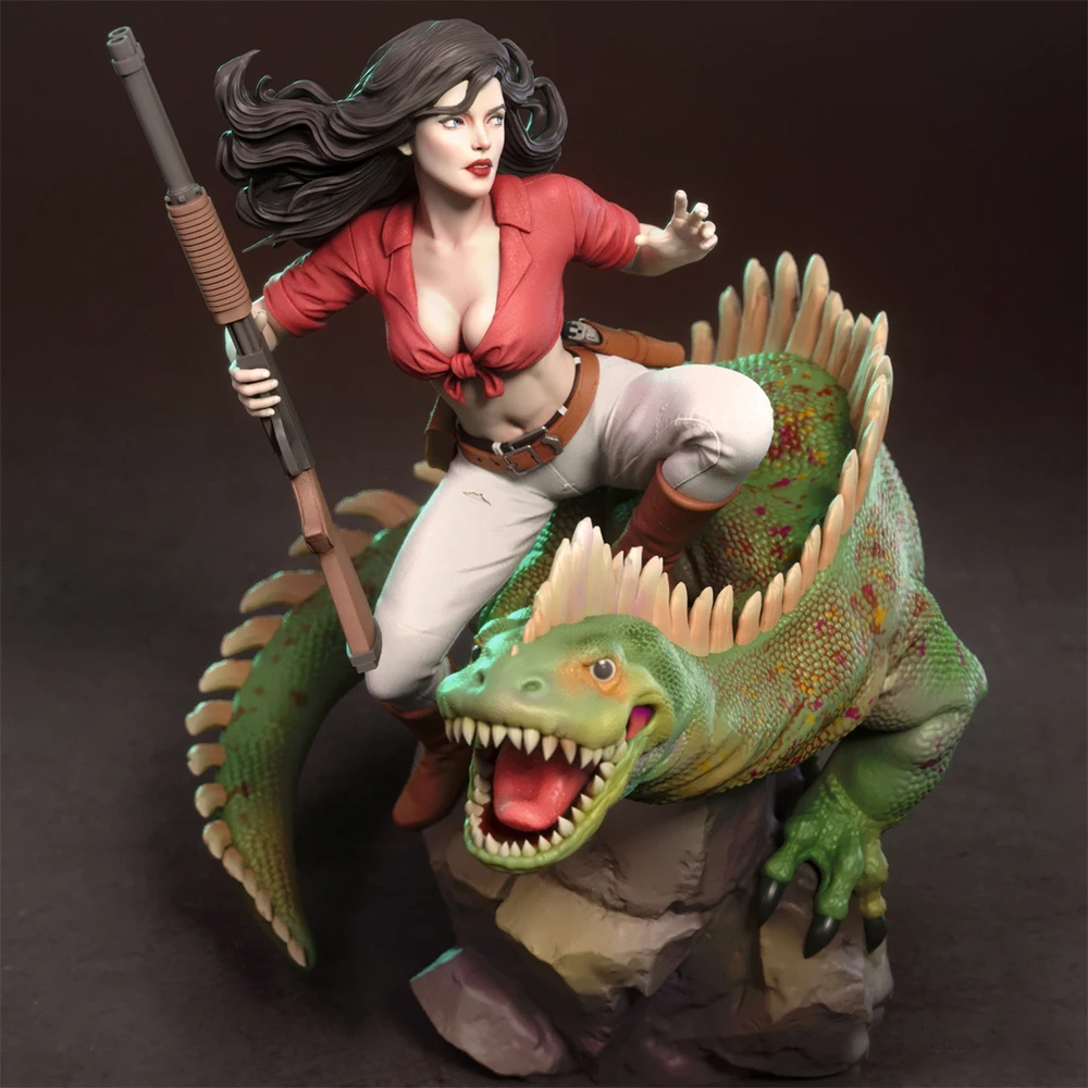 

1:24 High-Detail Mia Kuroda Anime Figures | 3D Resin Miniature | Unpainted Model Kit (A1054)