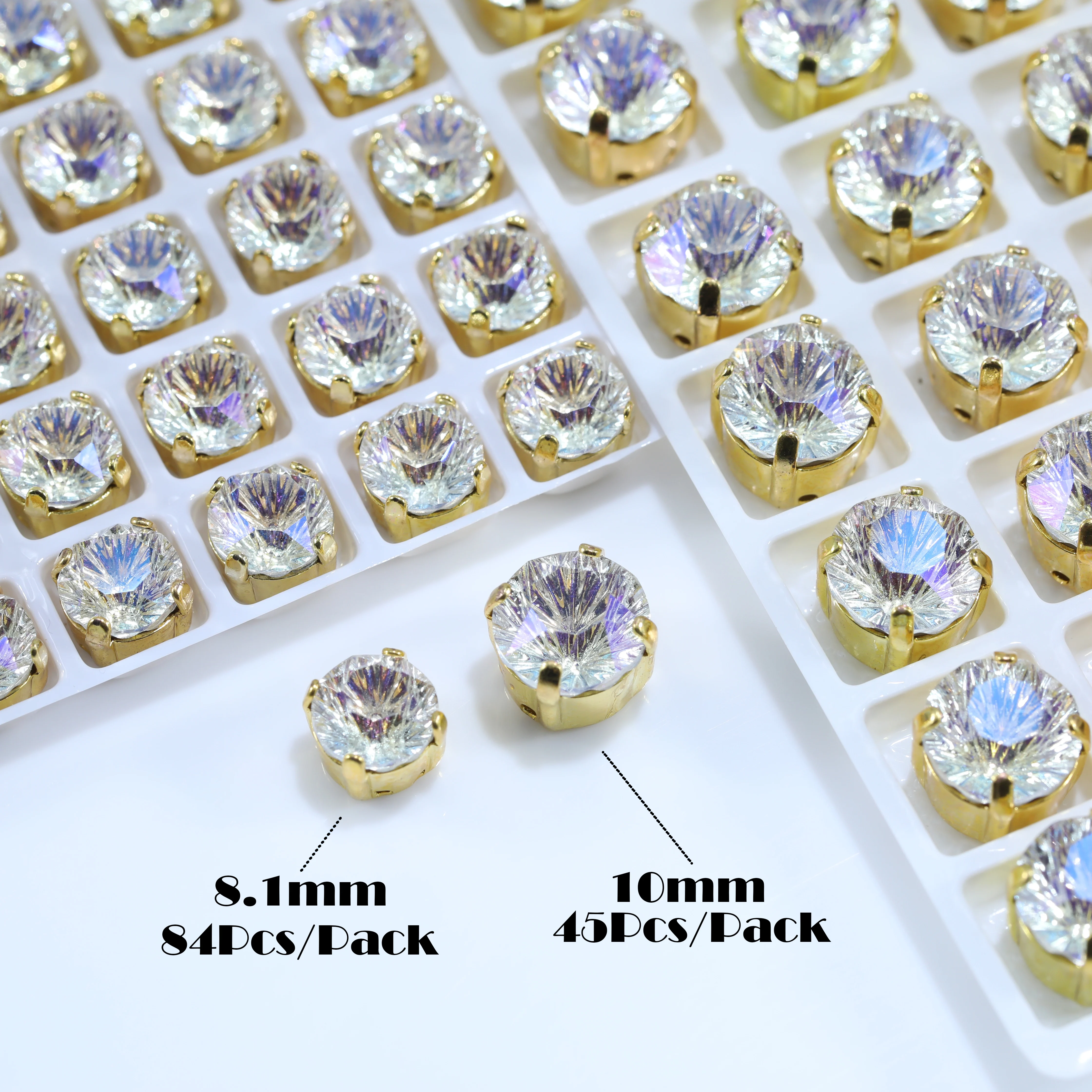 Schneider Cut Millennium Cut Claw Rhinestones K9 Crystal Sew On Strass For Wedding Dress Latin Dance Costume Shoes DIY Jewelry
