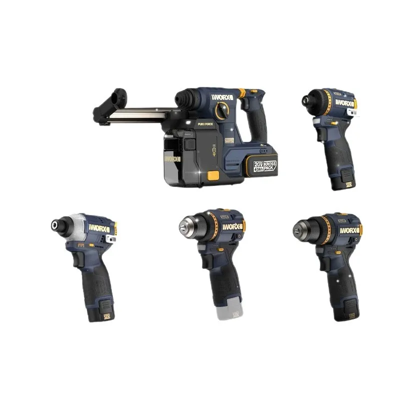 Multi‑Function Power Tool Combo Kit Portable Electric Hand Tools Combination Set for Household Workshop Repair & DIY Projects
