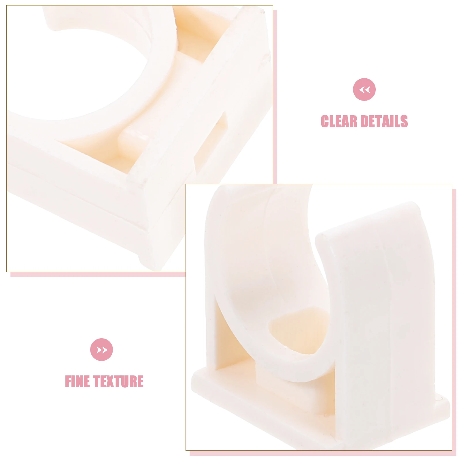 

Pipe Card Support Durable Clamp Fasten Clip Electrician Tube Hook Riding Horse Pvc Clamps Clips Water Hanger