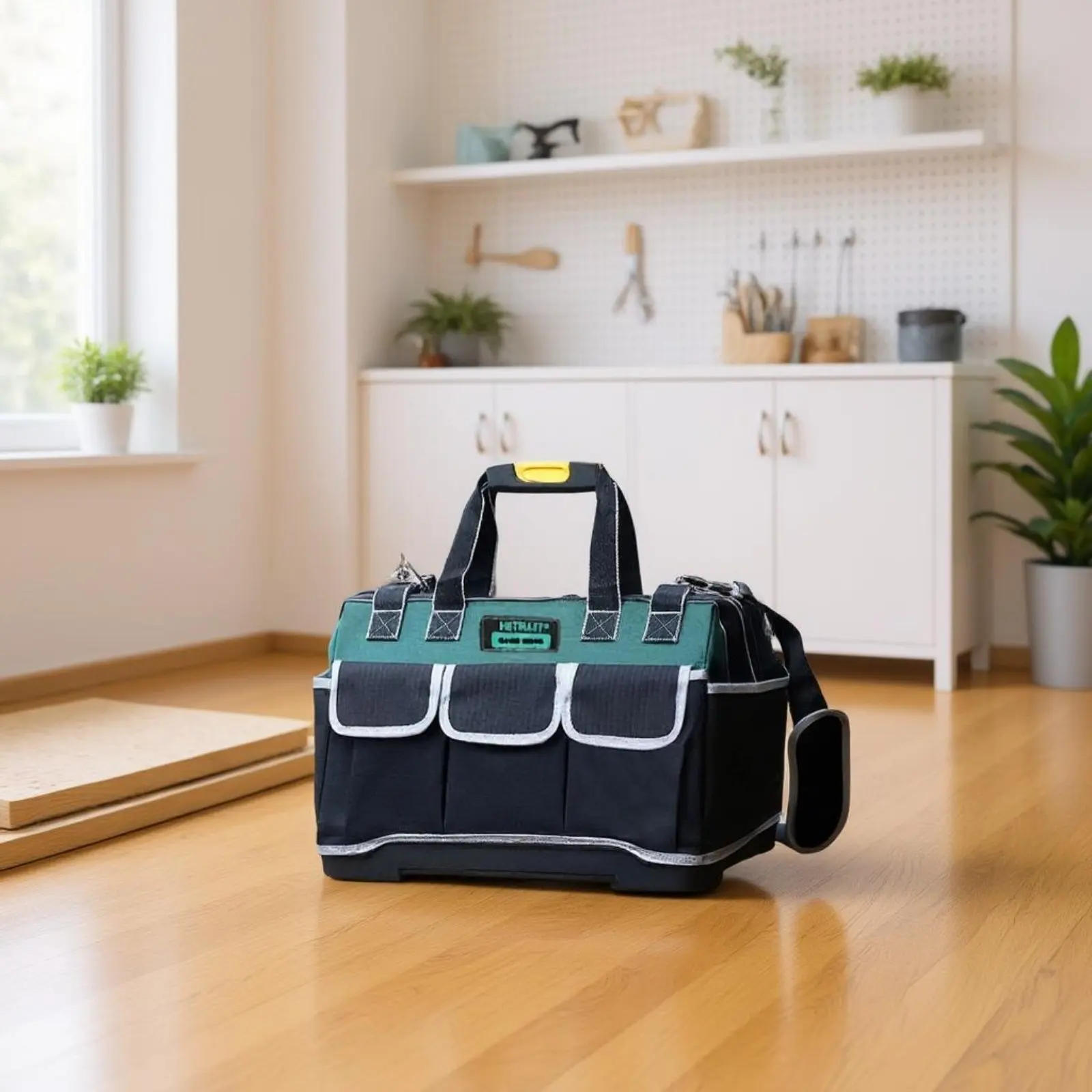 Rolling Tool Bag Canvas Organizer for Repair