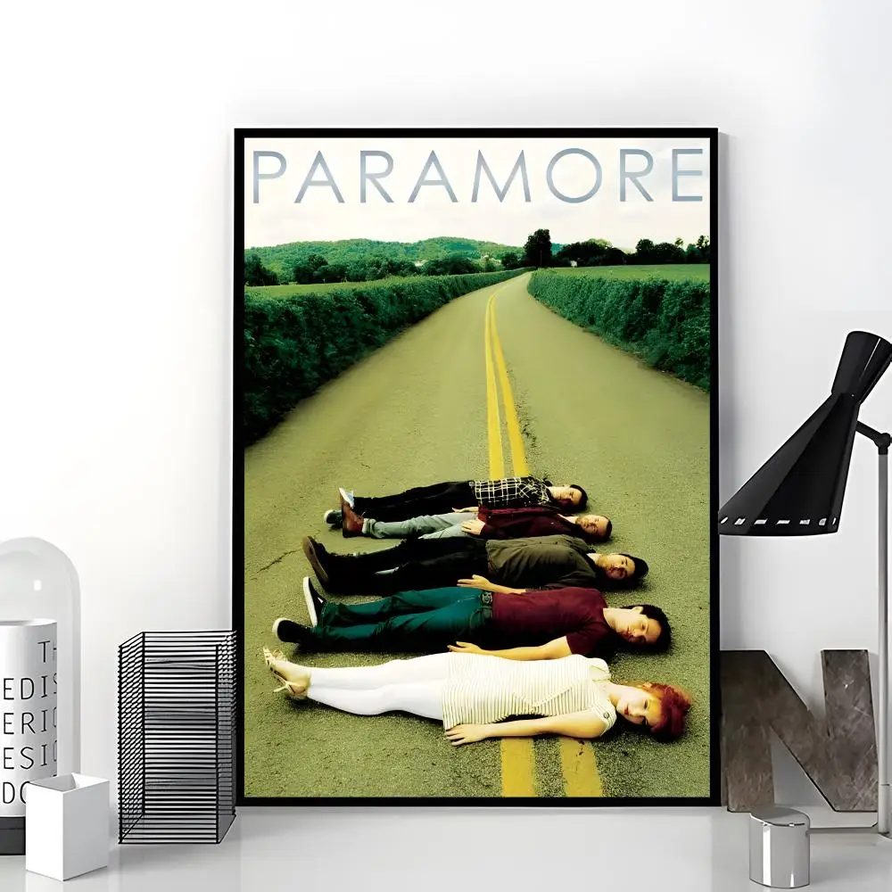 Rock Band Paramore Poster Aesthetic Dorm & Bedroom Wall Art Decor