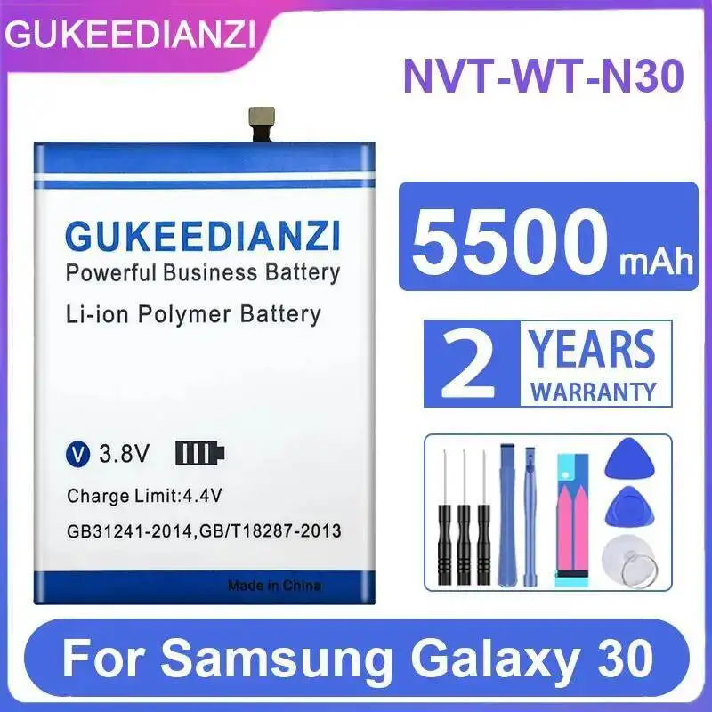 

Nvt-WT-N30 для Samsung Galaxy 30, надежный сменный аккумулятор для мобильного телефона, мощность 5500 мАч