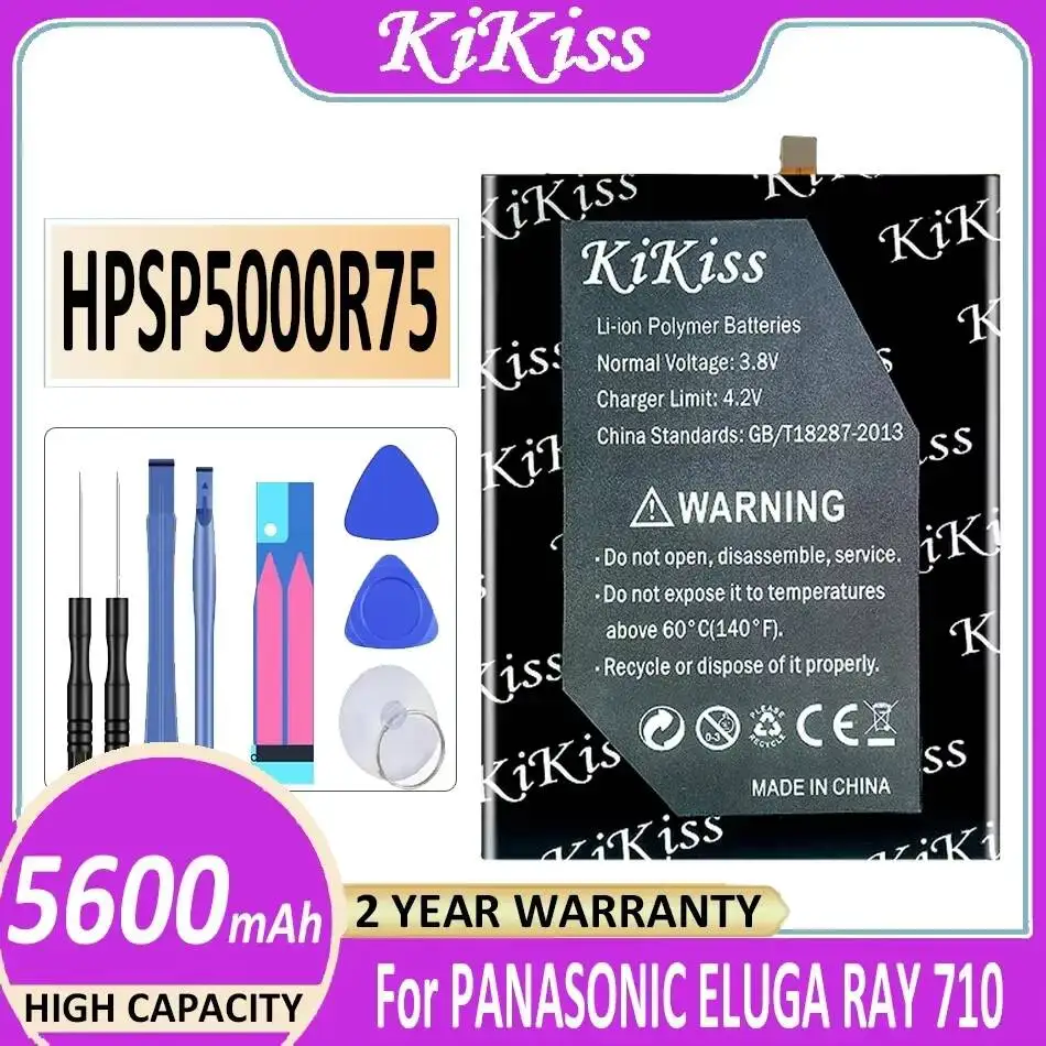 

Аккумулятор HPSP5000R75 5600 мАч для мобильного телефона Panasonic Eluga Ray 710: Долговечность и превосходная производительность, премиум-замена
