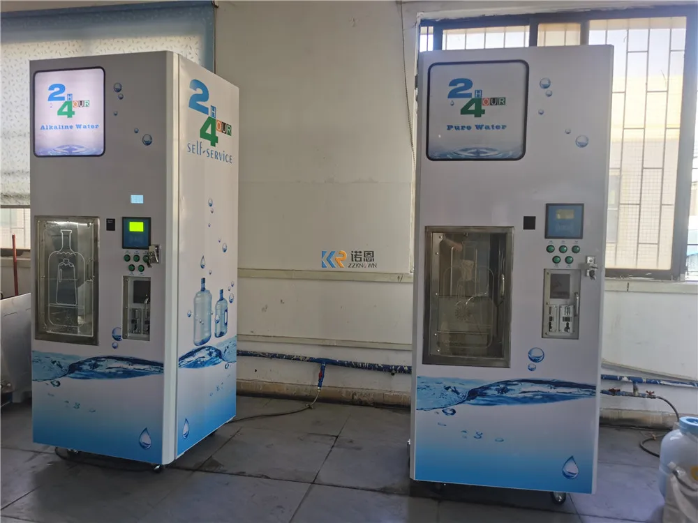 600GPD Purified Water Vending Machines Vending Station Self-service Water Dispenser for Sale Purified Water