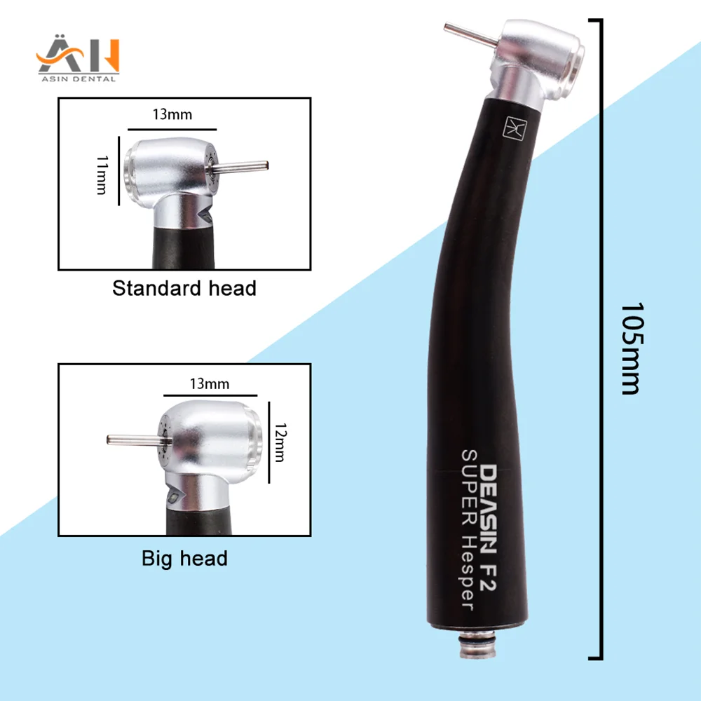 Dental High Speed Handpiece with LED Dental Turbine High Fiber Optic LED for NSK 6holes Coupling Dentistry