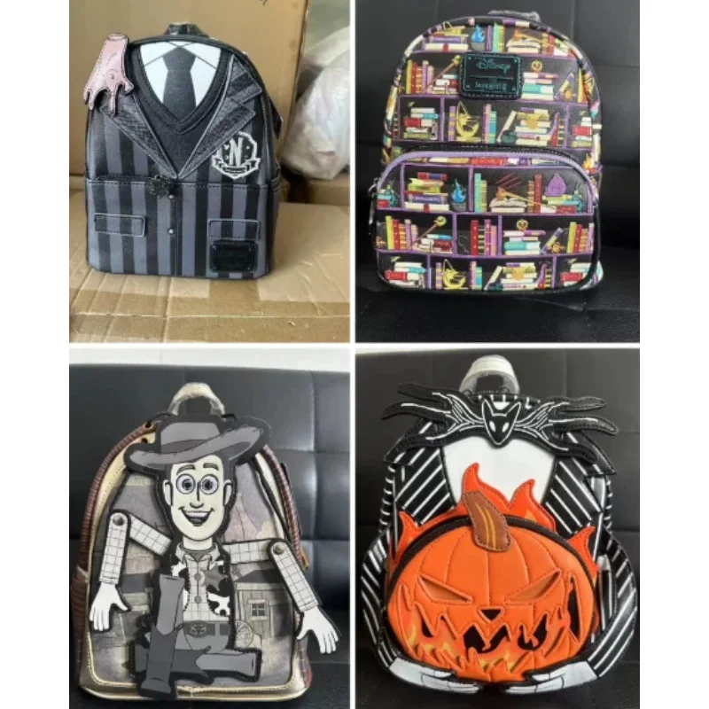 Loungefly Toy Story 4 Woody Mini Backpack Fashion Printed Lightweight Leather Casual Daypack For Daily Travel Bag