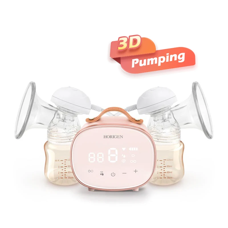 Portable Electronic Breast Milk Pump Breastfeeding Pump for Sale Breast Pump Horigen Double Electric Breast Pumps