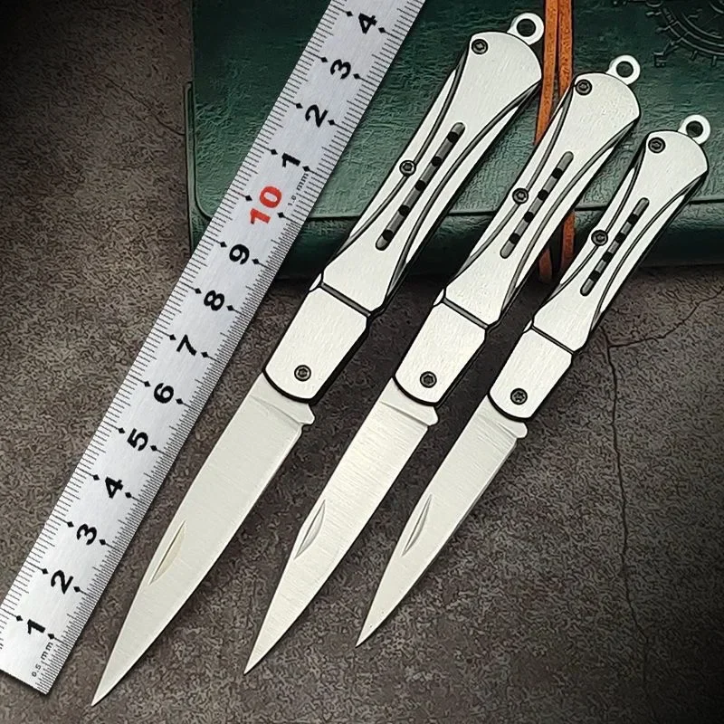 3CR13 Stainless Steel Sharp Blade Folding Knife Otdoor Camping Portable Pocket Knives Survival Hand Tools 12cm / 14cm / 16cm