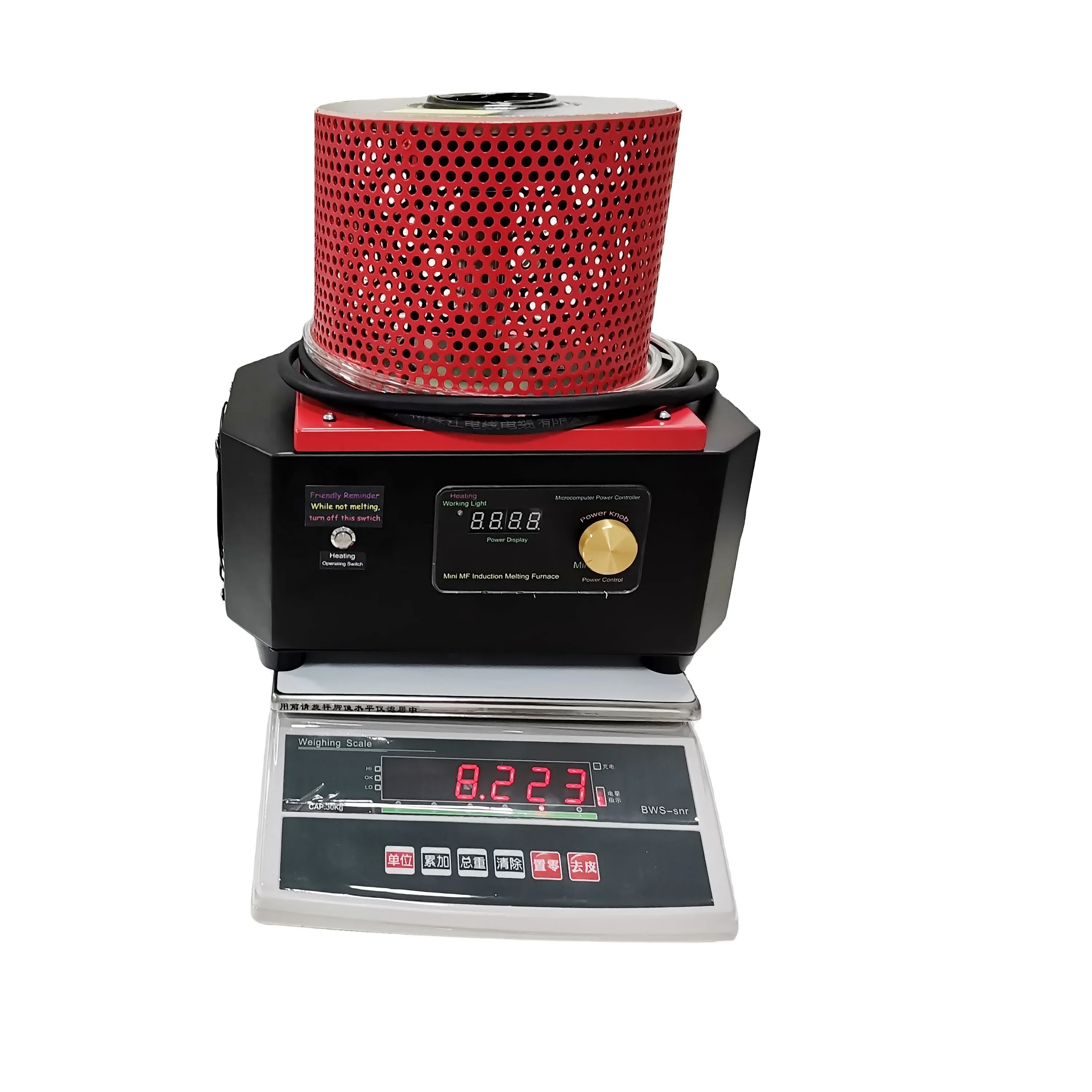 

For Sale 1KG Mini Medium Frequency Electric Furnace Induction Melting Furnace Smelting Furnace