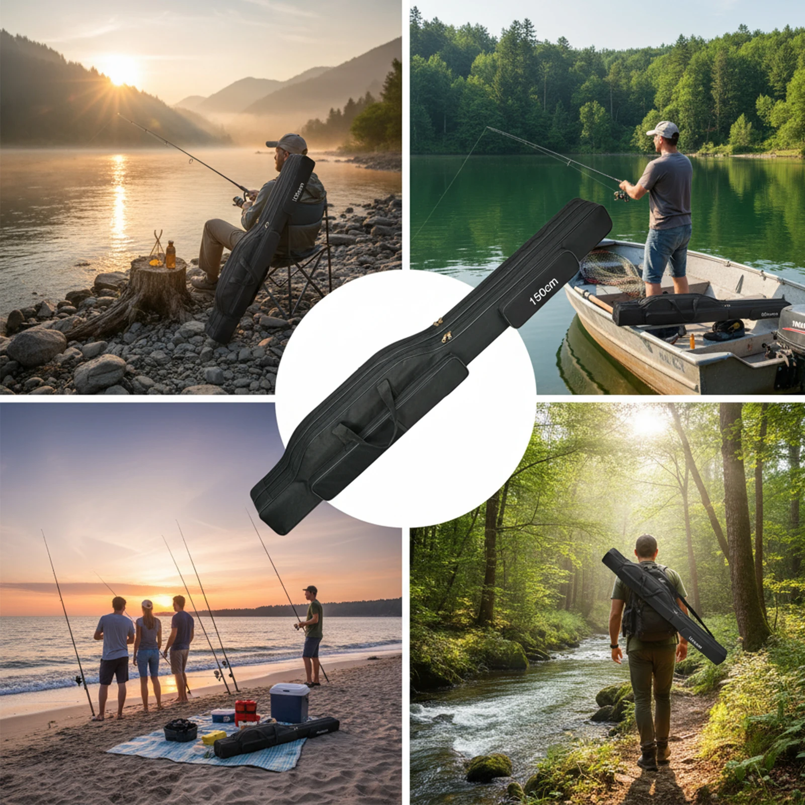 Fishing Equipment And Gear - Borsa per Attrezzatura da Pesca in